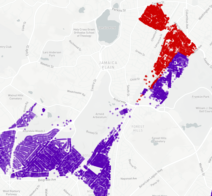 Visualizing the redoubling of resources on Wednesday and Friday coverage.
